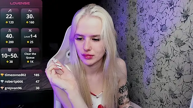 Healing  girl online show from February 2025 01:22:02 PM