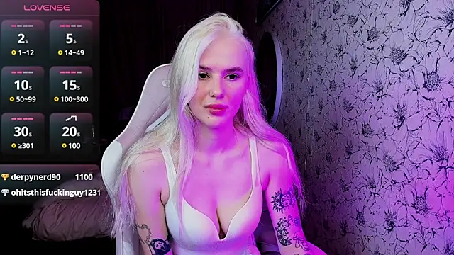 Healing  girl online show from February 2025 04:34:02 PM