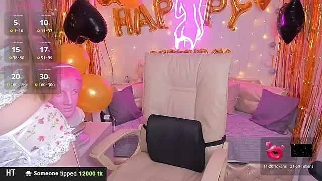 Kristy bysty online show from October 2025 01:31:01 AM