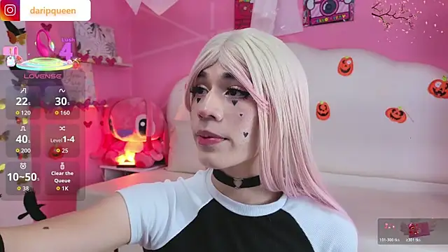 DaripQueen online show from October 2025 03:01:02 PM