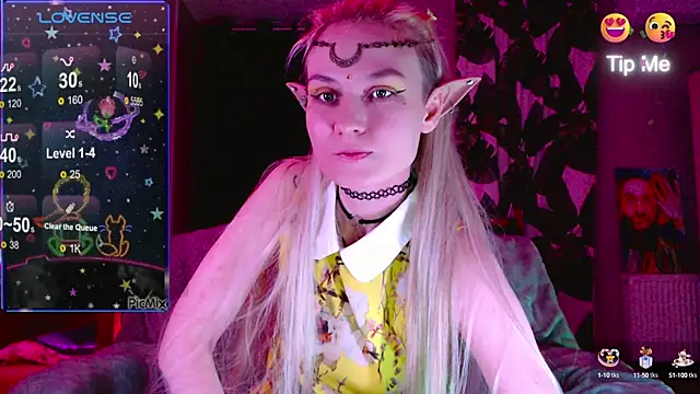 Snapshot of mischellemeow13 chatting on October 2025 08:43:02 PM mischellemeow13 online show from October 2025 08:43:02 PM