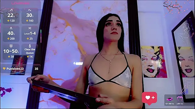 Diosiris Riannys online show from April 2026 07:25:02 PM