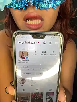 Snapshot of bad_diva chatting on January 2025 05:37:02 PM bad diva online show from January 2025 05:37:02 PM