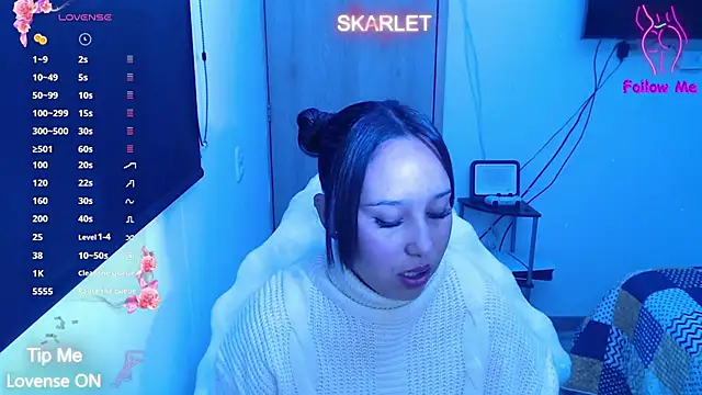 Skarlet Adams28 online show from September 2025 10:26:01 PM