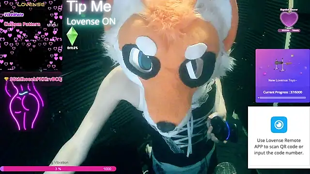 FoxieHikari online show from February 2025 12:03:01 AM