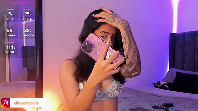 Alice woodville online show from January 2025 05:23:02 PM