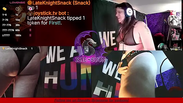 Rae-Suon online show from April 2026 04:14:02 AM