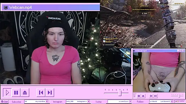 BrandiWRLD 999 online show from January 2025 10:43:02 PM