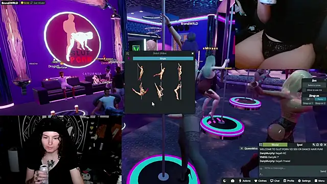 BrandiWRLD 999 online show from September 2025 06:08:02 PM