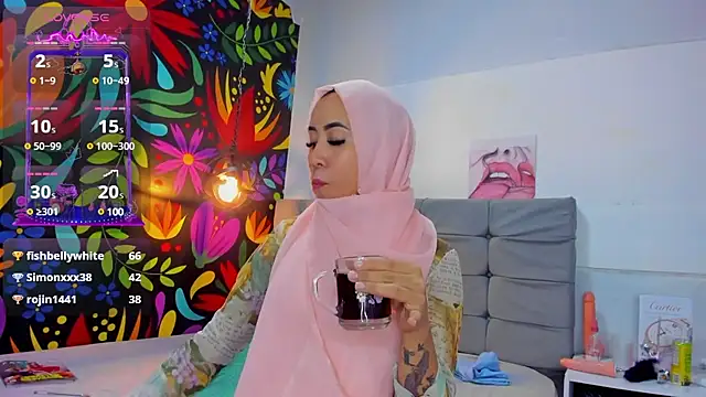 Sweet hot mia online show from January 2025 10:54:02 PM