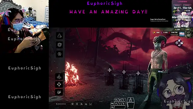 EuphoricSigh online show from March 2026 05:00:02 AM