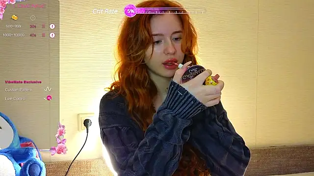 Ginger Goddess  online show from December 2024 04:20:01 PM