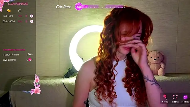 Ginger Goddess  online show from December 2024 04:09:02 AM