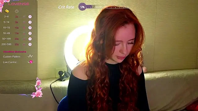 Ginger Goddess  online show from December 2024 04:09:01 AM