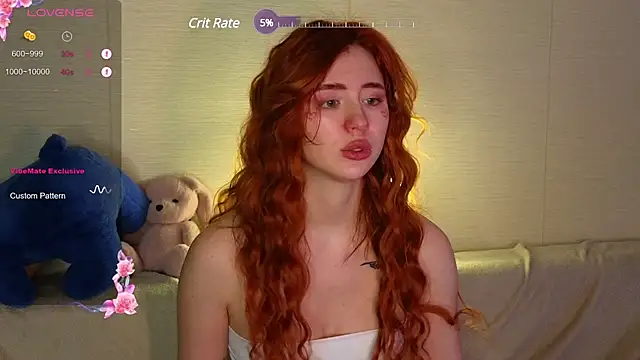Ginger Goddess  online show from February 2025 07:04:02 AM
