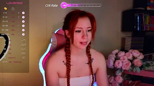 Ginger Goddess  online show from March 2025 03:14:02 AM