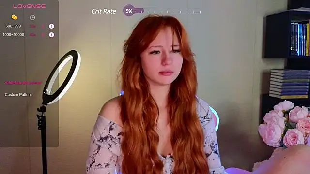 Ginger Goddess  online show from March 2025 03:12:01 AM