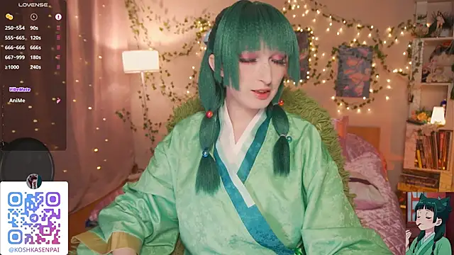 koshkasenpai online show from January 2026 05:04:01 PM