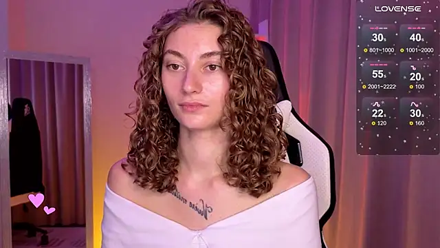 Snapshot of lady_curls chatting on January 2025 02:58:01 AM lady curls online show from January 2025 02:58:01 AM