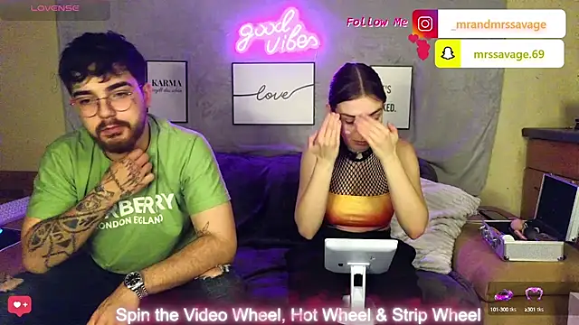 MrAndMrsSavage online show from January 2025 10:51:01 PM