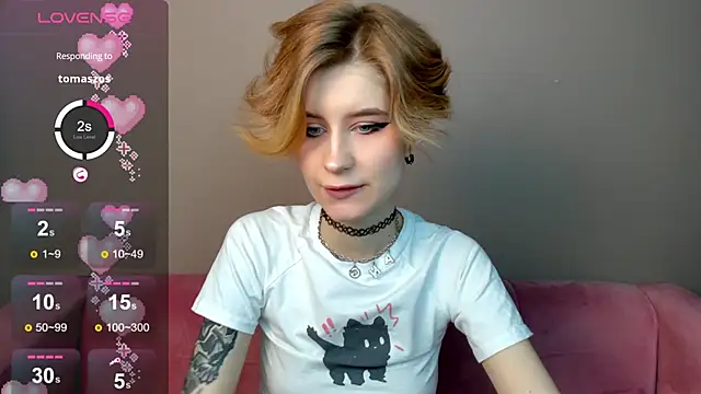 Angel Jules online show from March 2025 12:59:01 AM