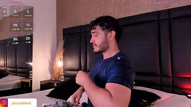 Snapshot of JossAckland chatting on January 2026 08:18:02 PM JossAckland online show from January 2026 08:18:02 PM