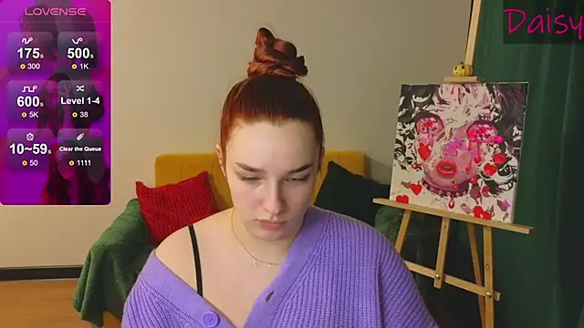 CookyDaisy online show from December 2024 02:56:02 AM