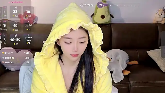 Yilin1999 online show from December 2024 11:23:02 PM