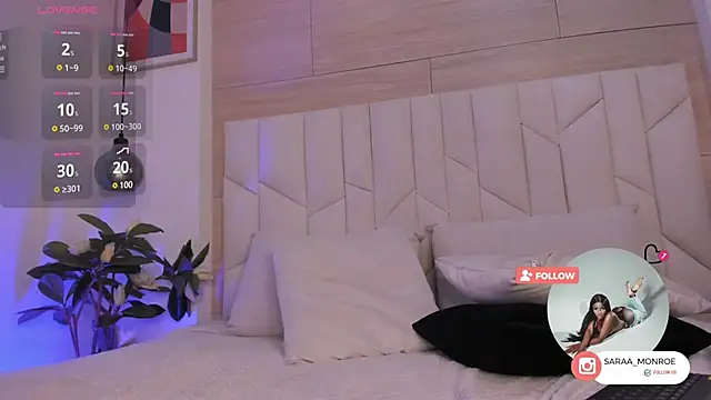 Snapshot of SaraMonroe1 chatting on February 2025 10:59:02 PM SaraMonroe1 online show from February 2025 10:59:02 PM