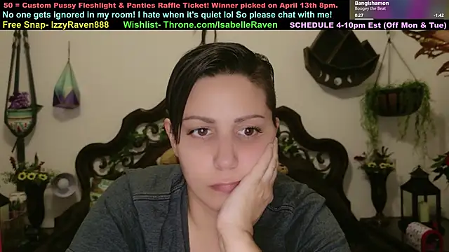 IsabelleRaven online show from April 2026 12:52:02 AM