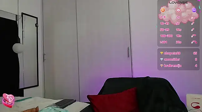 Snapshot of cutehanna1 chatting on February 2025 01:19:01 AM cutehanna1 online show from February 2025 01:19:01 AM