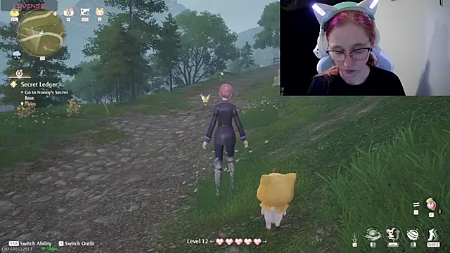 LilyFoxxx online show from December 2024 04:12:01 AM