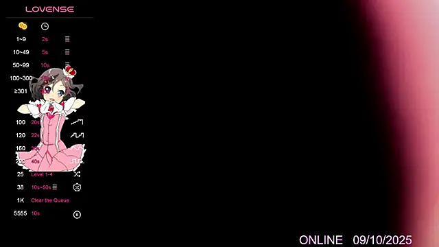 Snapshot of Alice-randy chatting on October 2025 01:42:02 PM Alice-randy online show from October 2025 01:42:02 PM
