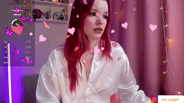 Frau Juli online show from February 2025 05:31:02 AM