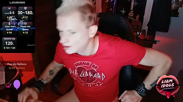 LiamIdols online show from November 2025 08:09:01 PM