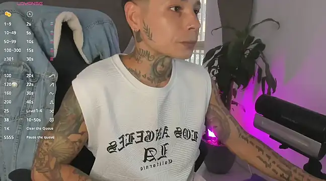 Snapshot of tattokoi chatting on March 2025 07:55:02 PM tattokoi online show from March 2025 07:55:02 PM