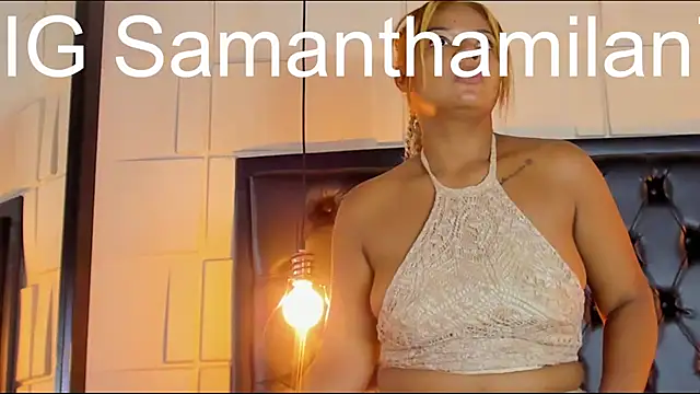 Snapshot of SamanthaMilann chatting on March 2025 09:38:01 AM SamanthaMilann online show from March 2025 09:38:01 AM