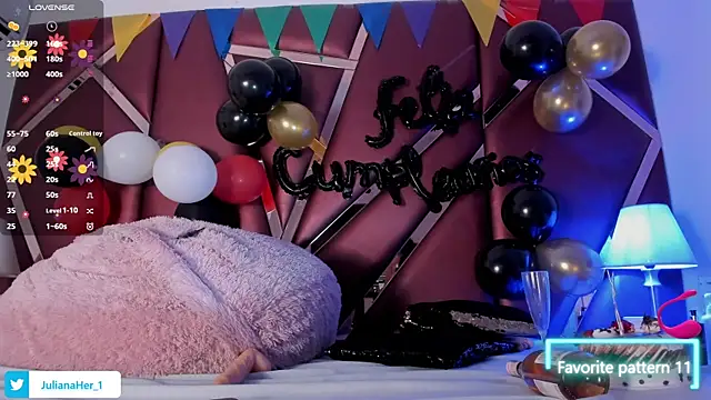 Snapshot of JulianaaHerrera chatting on October 2025 11:50:02 AM JulianaaHerrera online show from October 2025 11:50:02 AM