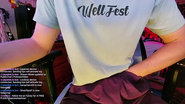 AaronSkeetman online show from May 2026 10:20:01 AM