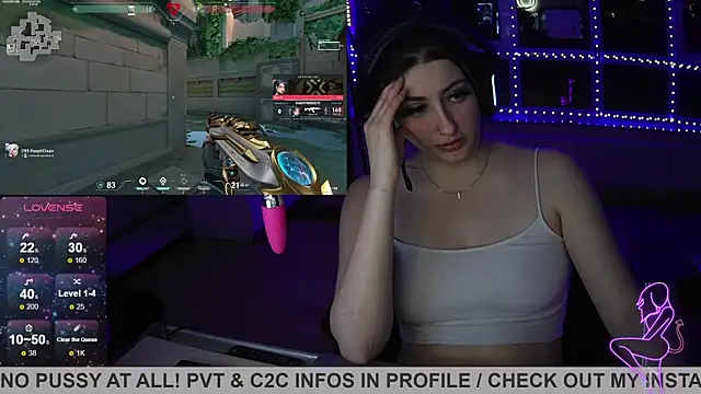 Snapshot of Gamergirl-Linela chatting on February 2025 05:50:02 PM Gamergirl-Linela online show from February 2025 05:50:02 PM