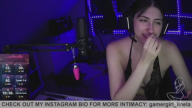 Snapshot of Gamergirl-Linela chatting on September 2025 09:36:02 PM Gamergirl-Linela online show from September 2025 09:36:02 PM