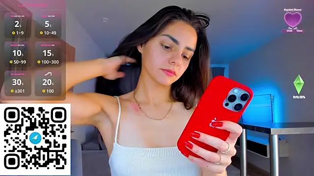 Snapshot of EmiliaZen chatting on October 2025 12:56:01 PM EmiliaZen online show from October 2025 12:56:01 PM