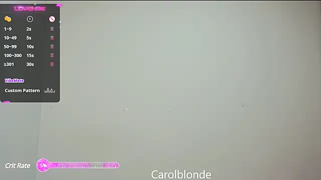 Snapshot of Carolblonde chatting on March 2025 05:33:01 AM Carolblonde online show from March 2025 05:33:01 AM