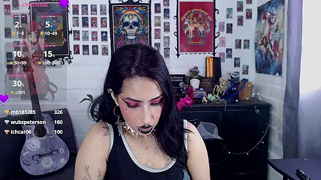 Snapshot of Nyx_Blackmoon chatting on February 2025 07:07:01 PM Nyx Blackmoon online show from February 2025 07:07:01 PM