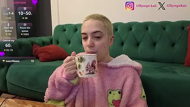 OllympeKaii online show from January 2026 07:11:02 AM