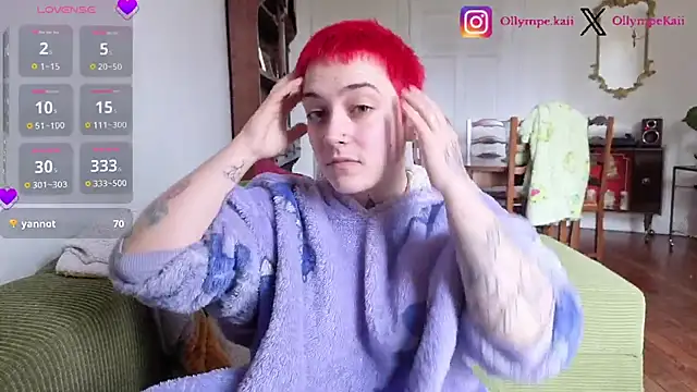 OllympeKaii online show from April 2026 12:36:01 PM