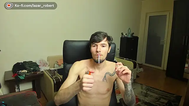 Snapshot of JustinPorno chatting on October 2025 12:17:01 PM JustinPorno online show from October 2025 12:17:01 PM