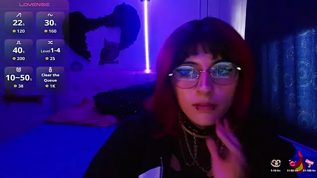 goth minerva online show from September 2025 01:48:02 PM