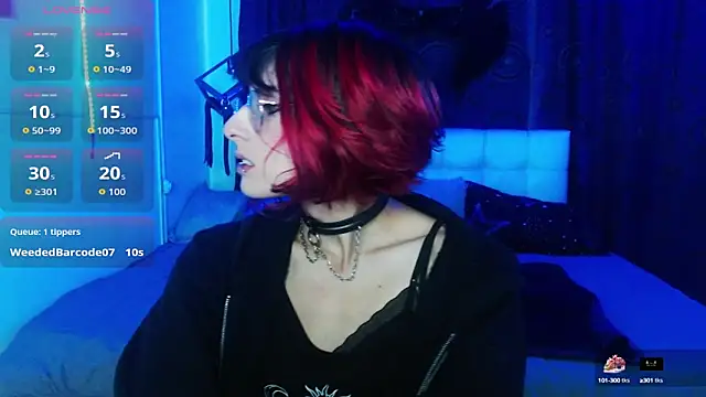 goth minerva online show from October 2025 01:53:02 PM