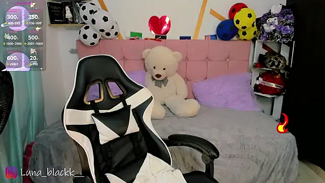 Luna blackk online show from July 2026 09:09:02 PM